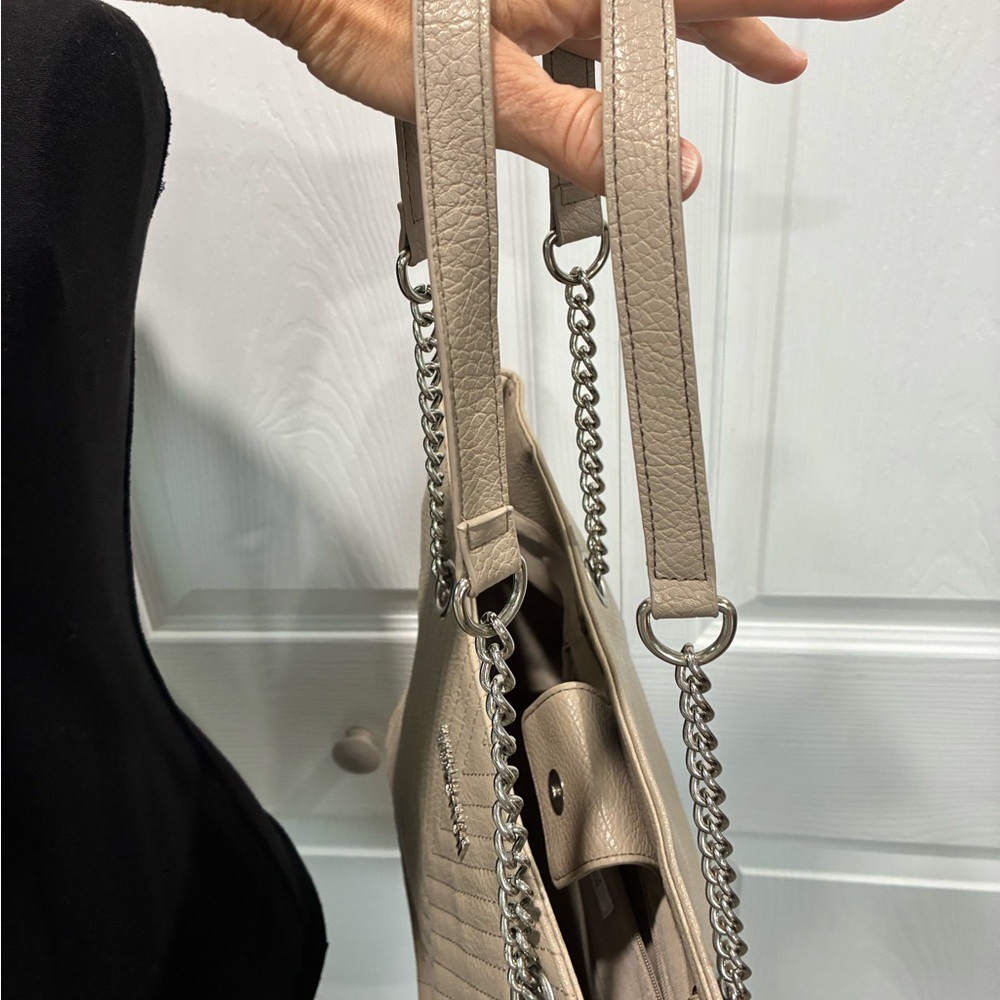 Kenneth Cole Reaction Beige Women's Tote Bag - Picture 3 of 13